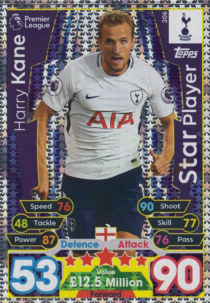 306. HARRY KANE - TOTTENHAM HOTSPUR - STAR PLAYER