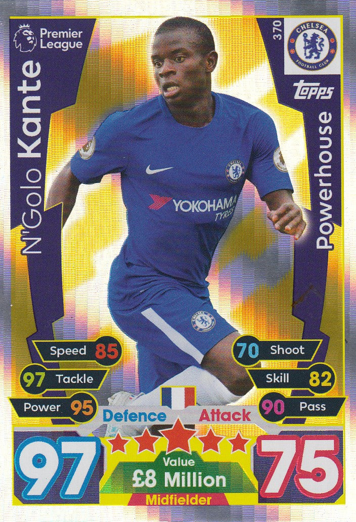 370. N’GOLO KANTE - CHELSEA - POWERHOUSE