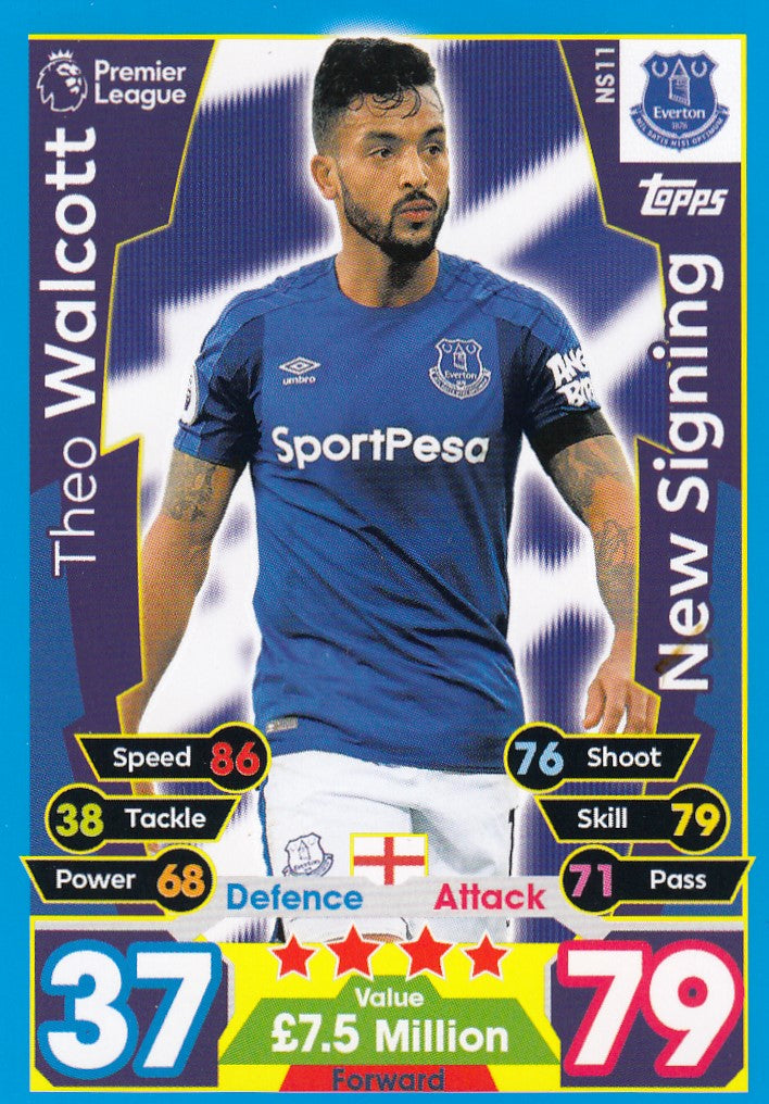 EX-NS11. THEO WALCOTT - EVERTON - NEW SIGNING