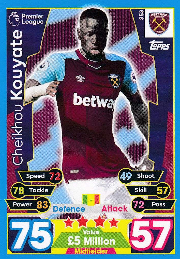 353. CHEIKHOU KOUYATE - WEST HAM UNITED