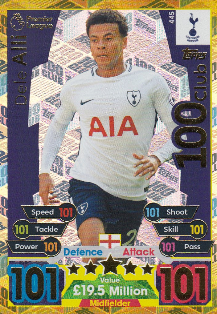 445. DELE ALLI - TOTTENHAM - 100CLUB