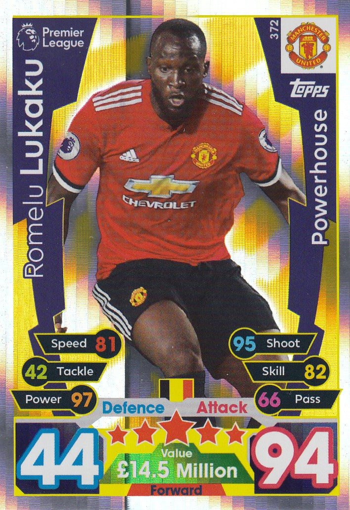 372. ROMELU LUKAKU - MANCHESTER UNITED - POWERHOUSE