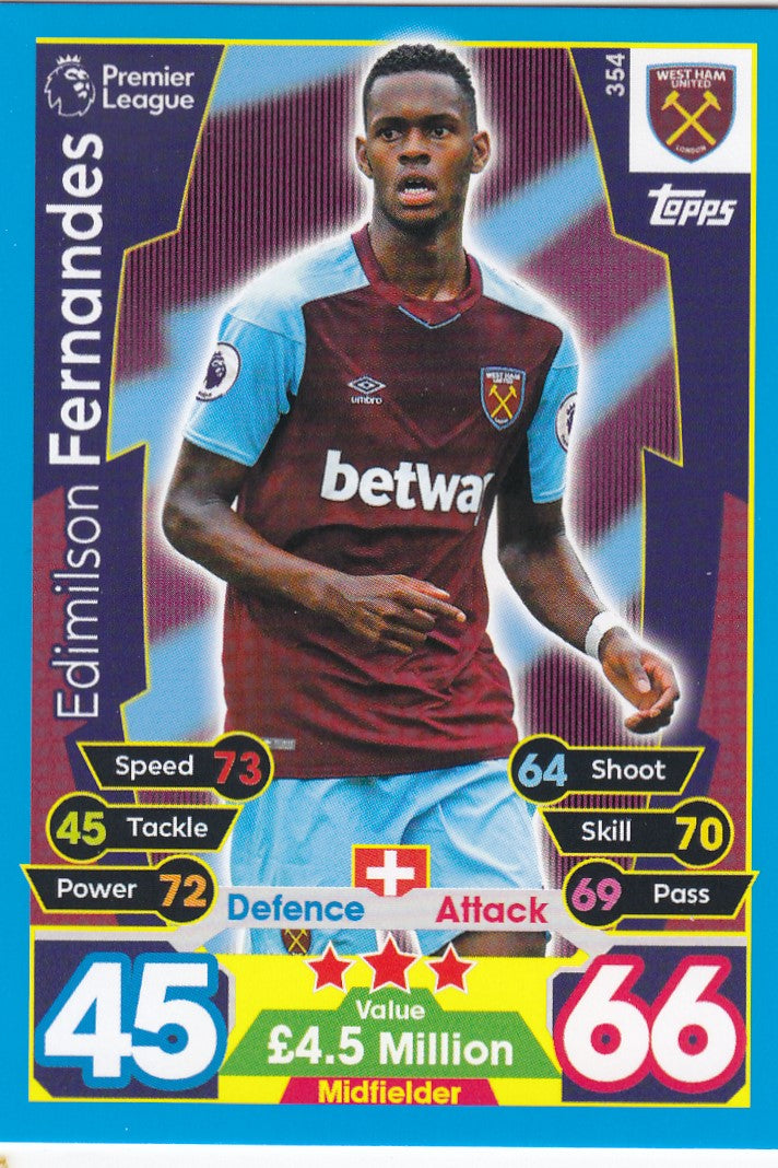 354. EDIMILSON FERNANDES - WEST HAM UNITED