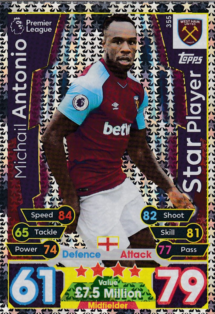 355. MICHAIL ANTONIO - WEST HAM UNITED
