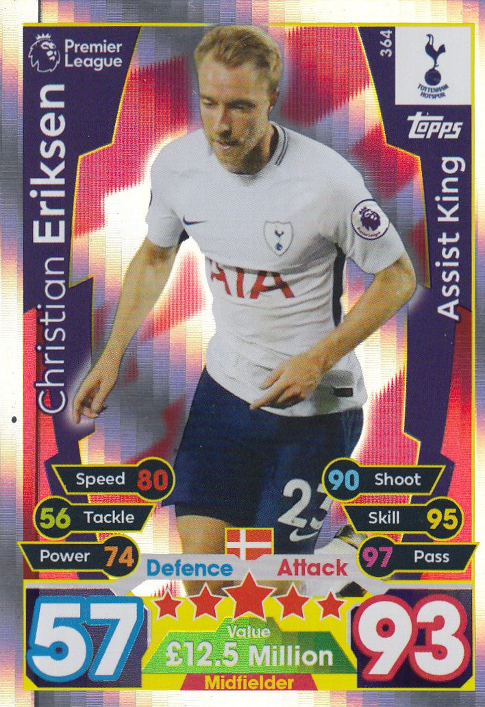 364. CHRISTIAN ERIKSEN - TOTTENHAM - ASSIST KING
