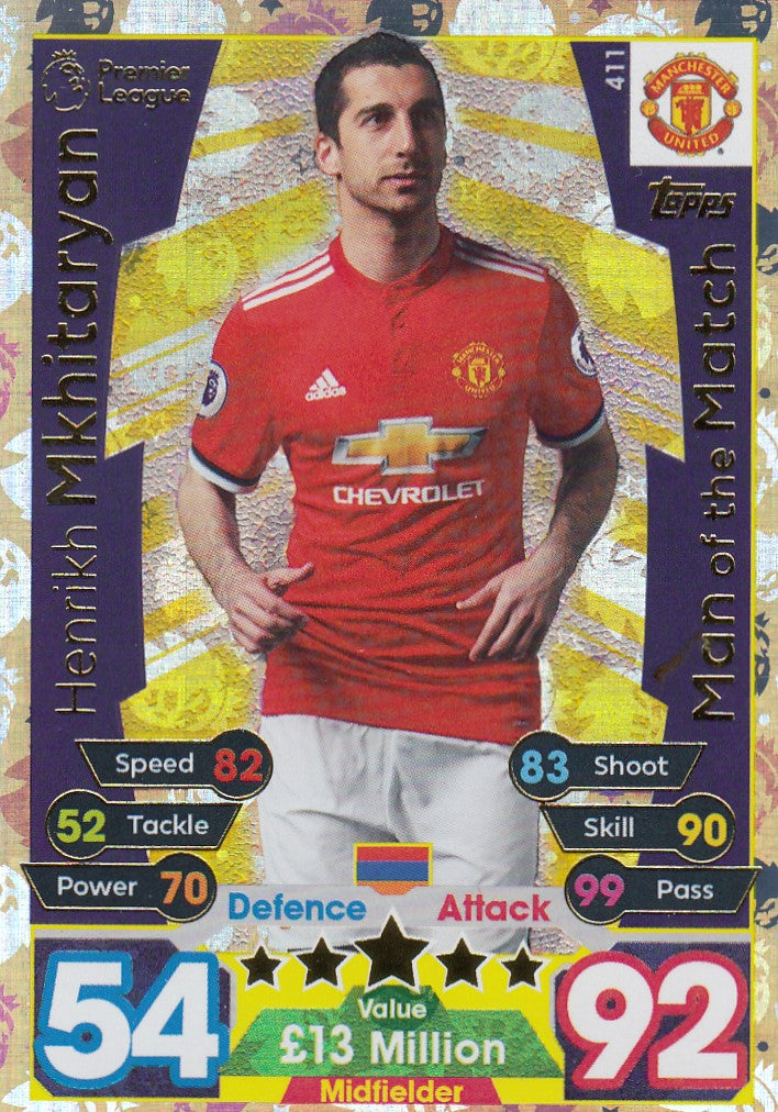 411. HENRIKH MKHITARYAN - MANCHESTER UNITED - MAN OF THE MATCH