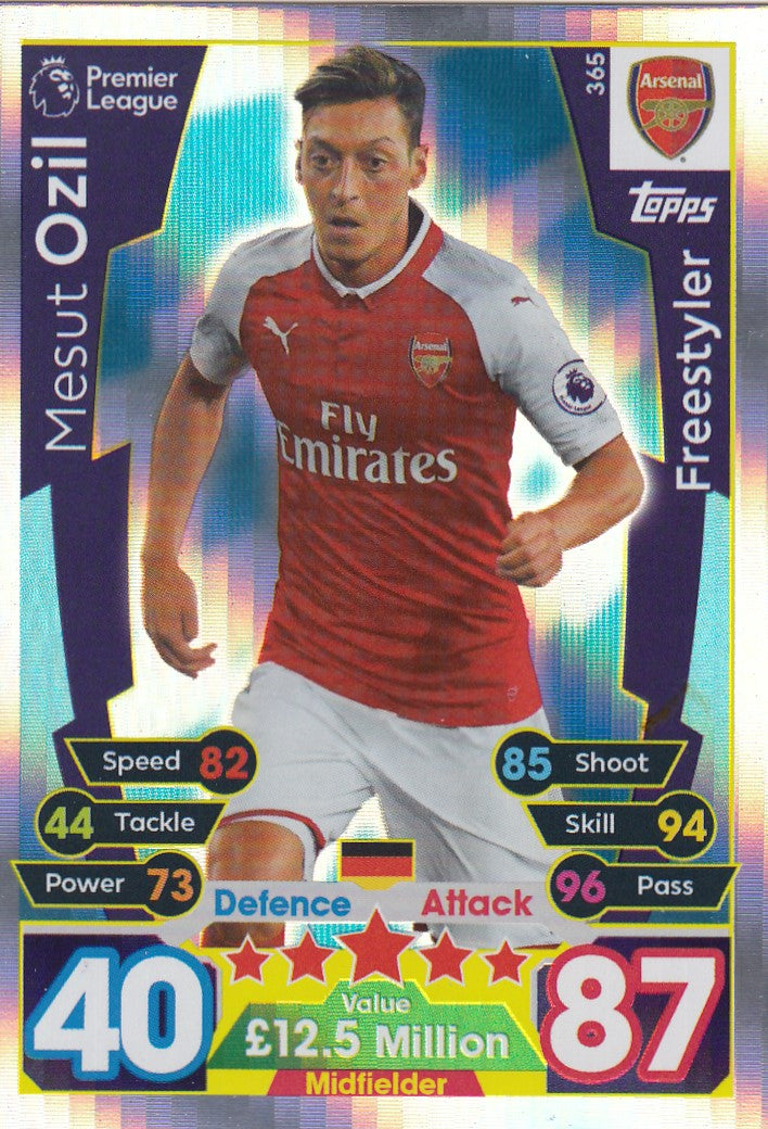 365. MESUT OZIL - ARSENAL - FREESTYLER