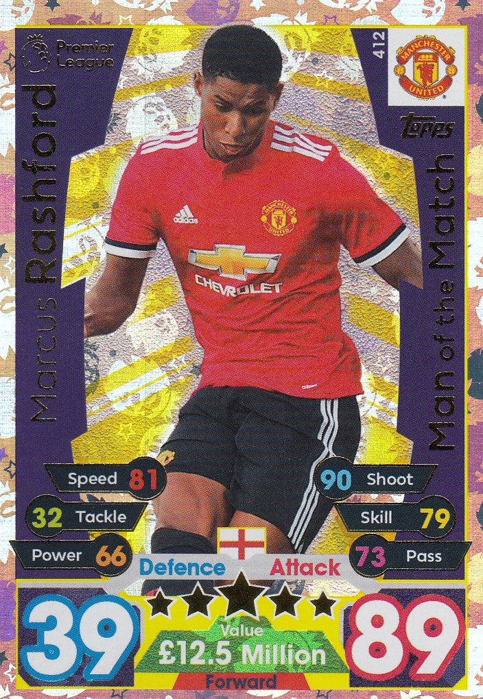 412. MARCUS RASHFORD - MANCHESTER UNITED - MAN OF THE MATCH