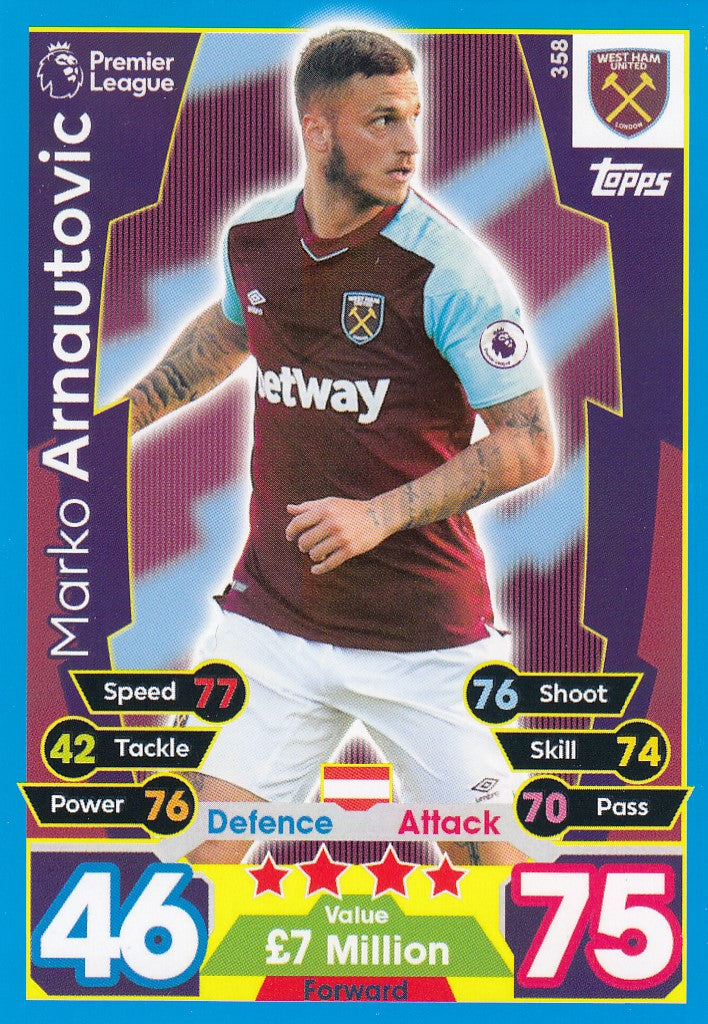 358. MARKO ARNAUTOVIC - WEST HAM UNITED