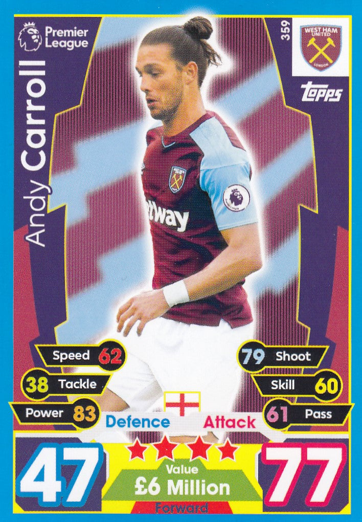 359. ANDY CARROLL - WEST HAM UNITED