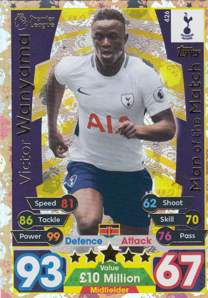 426. VICTOR WANYAMA - TOTTENHAM - MAN OF THE MATCH