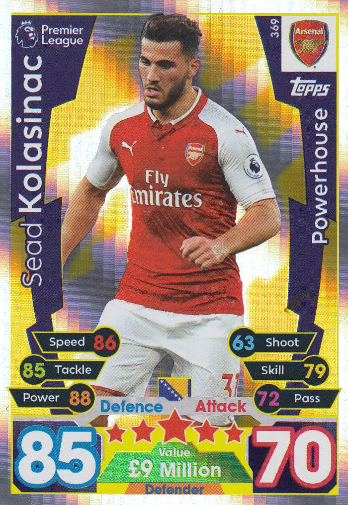 369. SEAD KOLASINAC - ARSENAL - POWERHOUSE