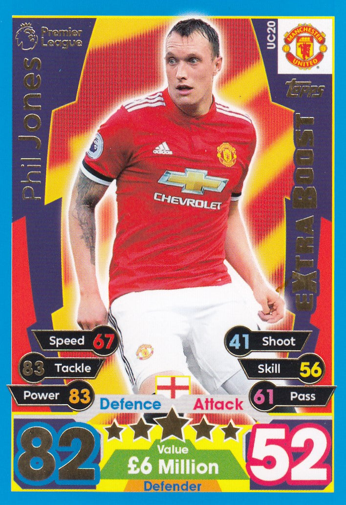 EX-UC20. PHIL JONES - MANCHESTER UNITED - EXTRA BOOST