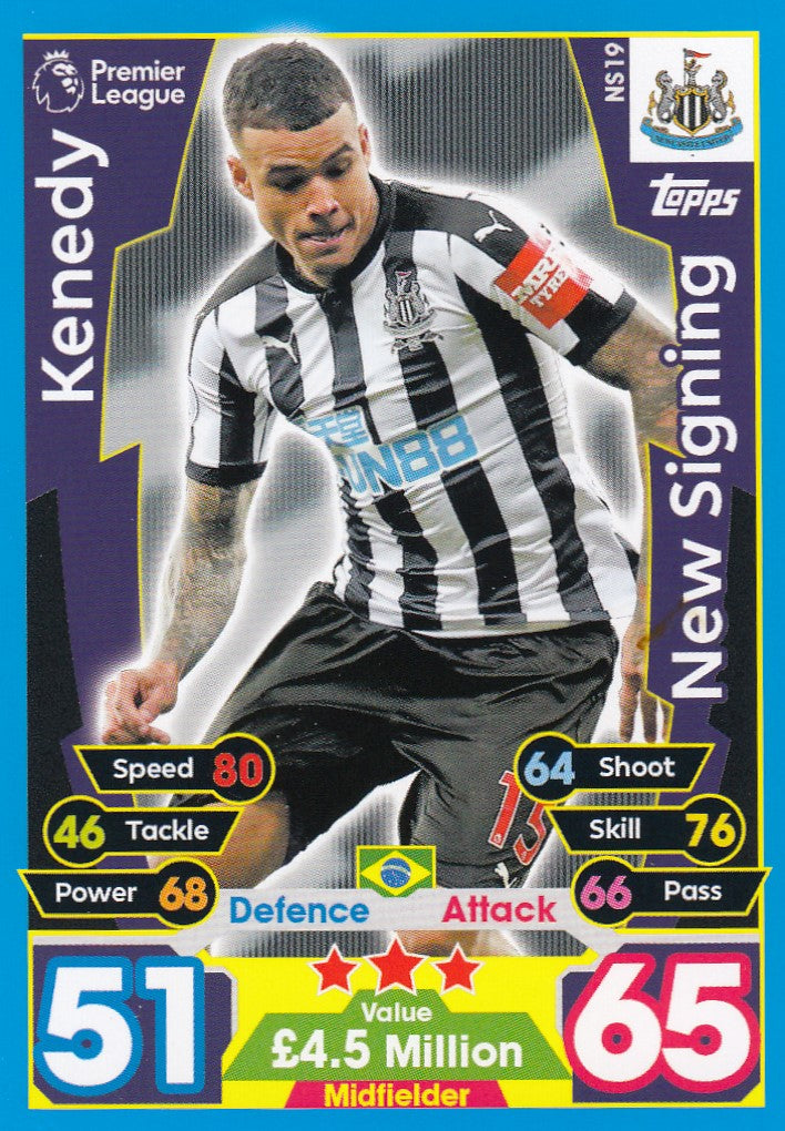 EX-NS19. KENEDY - NEWCASTLE - NEW SIGNING