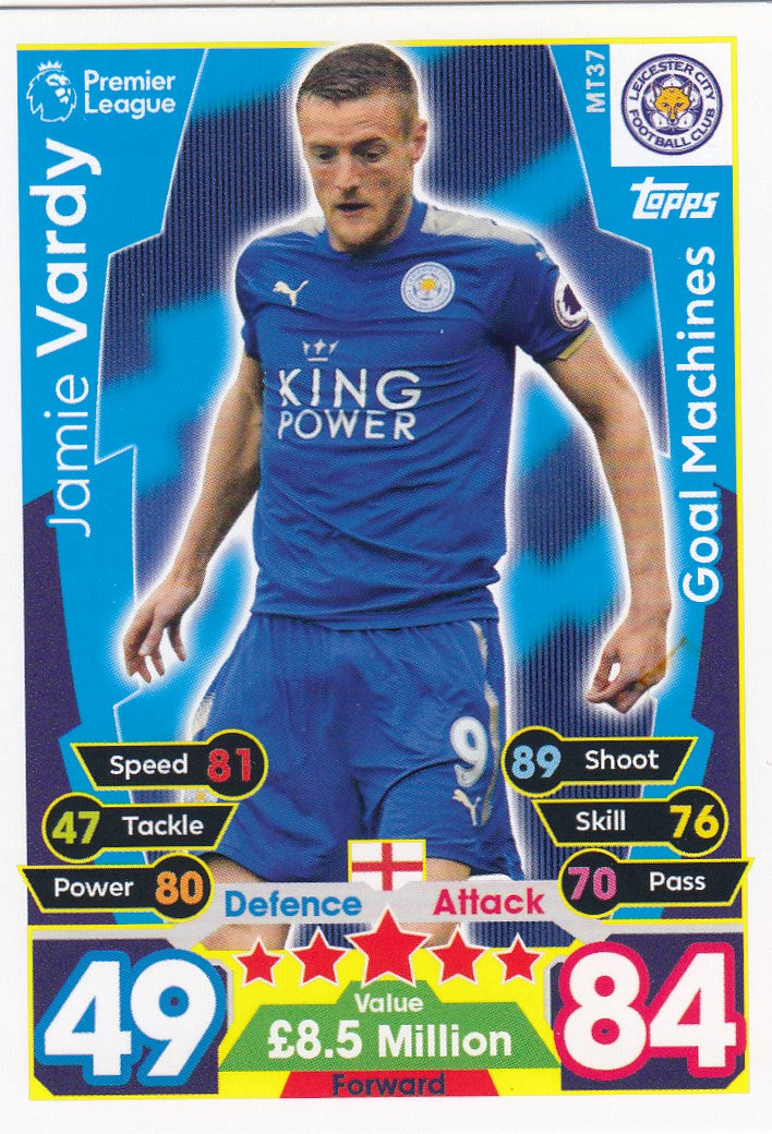 EX-MT37. JAMIE VARDY - LEICESTER CITY - GOAL MACHINES