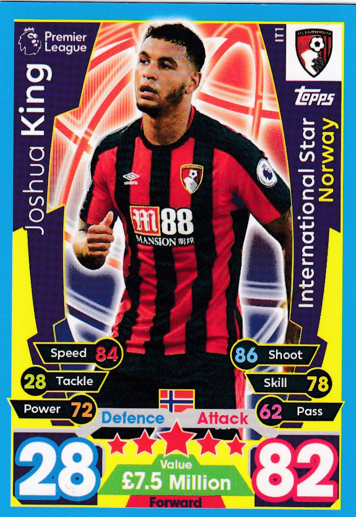 EX-IT01. JOSHUA KING - AFC BOURNEMOUTH - INTERNATIONAL STAR - NORWAY