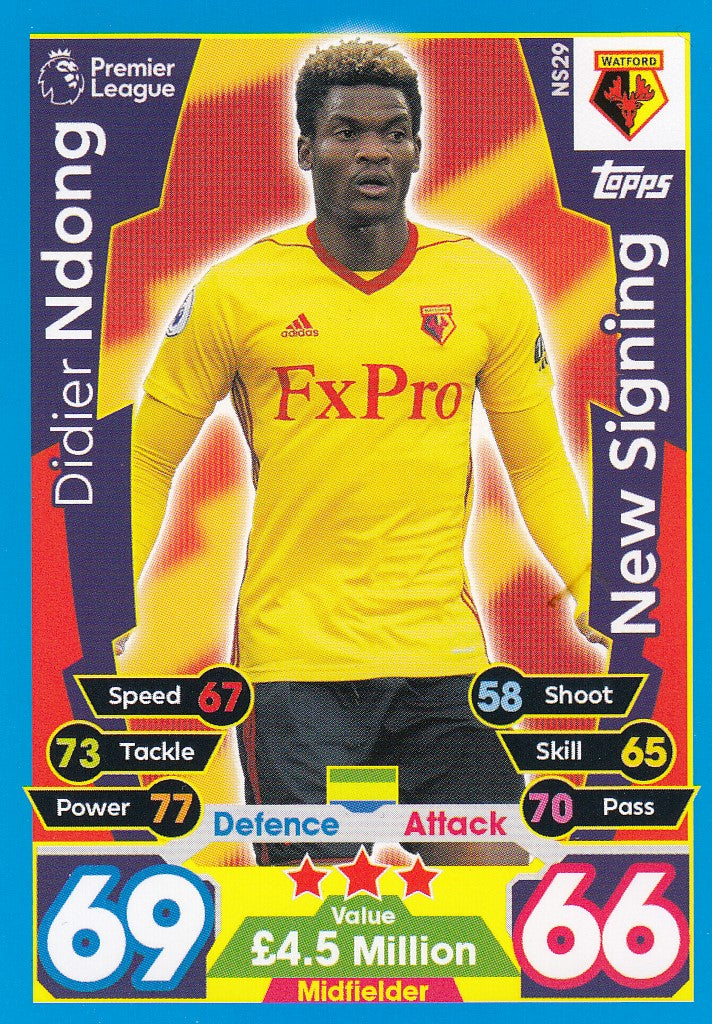 EX-NS29. DIDIER NDONG - WATFORD - NEW SIGNING