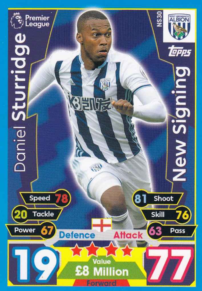 EX-NS30. DANIEL STURRIDGE - WEST BROMWICH - NEW SIGNING