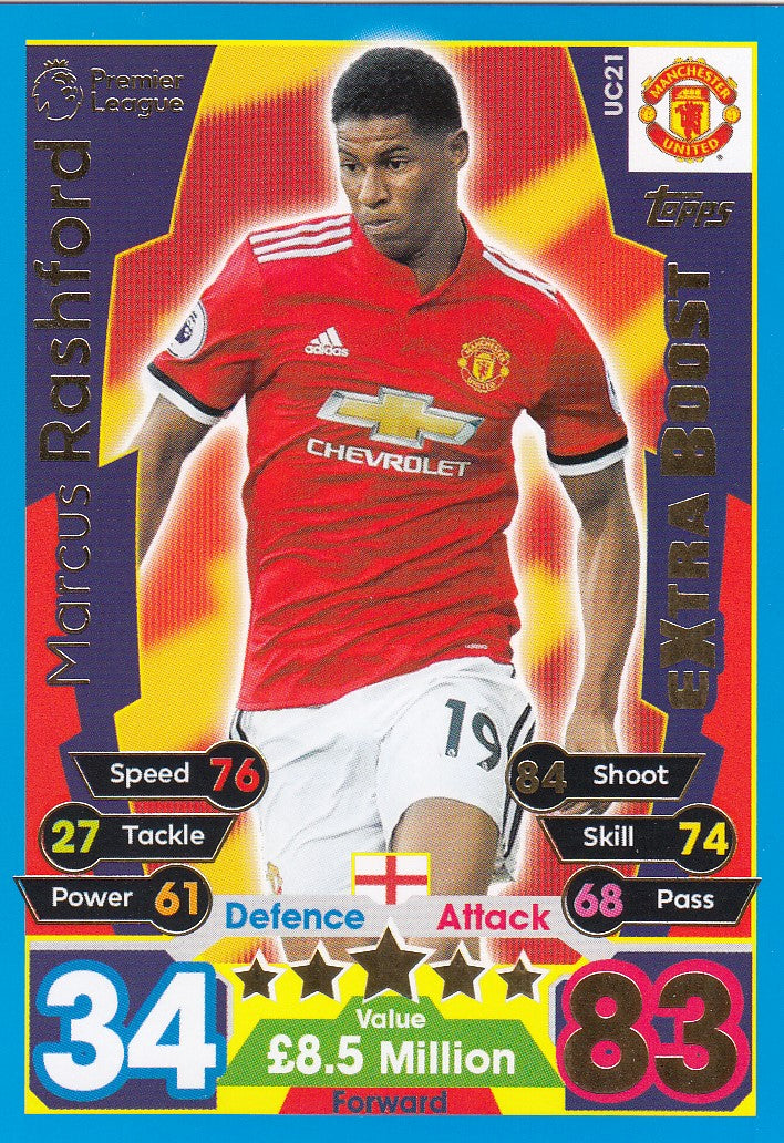 EX-UC21. MARCUS RASHFORD - MANCHESTER UNITED - EXTRA BOOST
