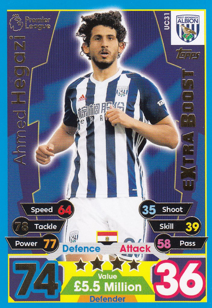 EX-UC31. AHMED HEGAZI - WEST BROMWICH - EXTRA BOOST