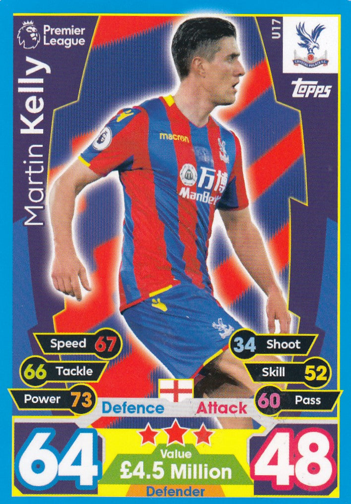 EX-U17. MARTIN KELLY - CRYSTAL PALACE
