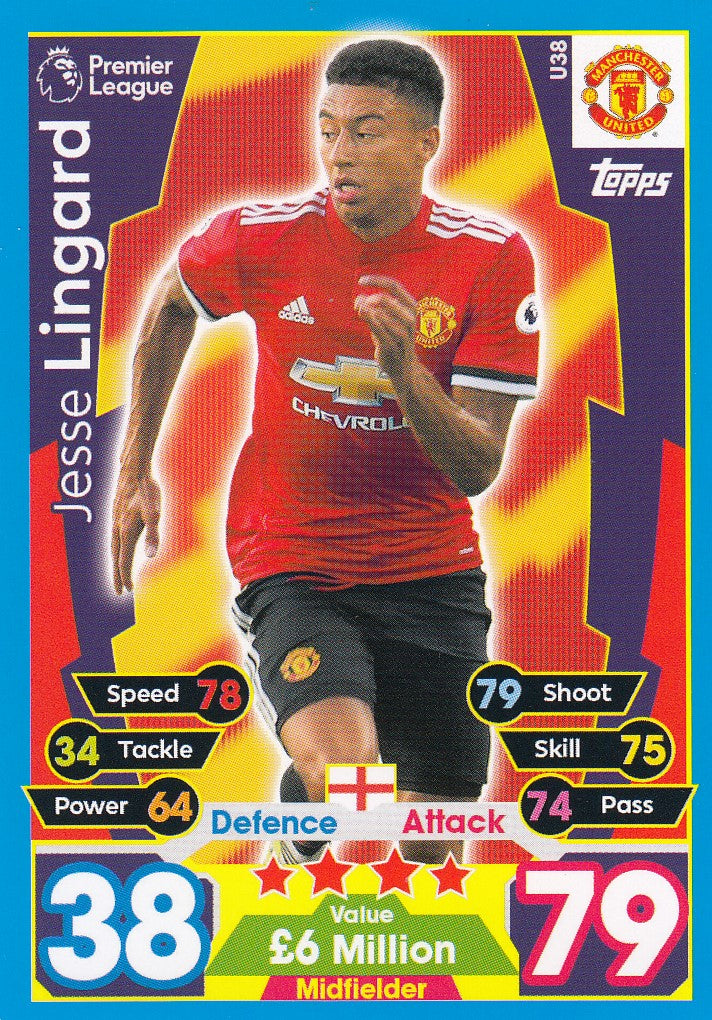 EX-U38. JESSE LINGARD - MANCHESTER UNITED