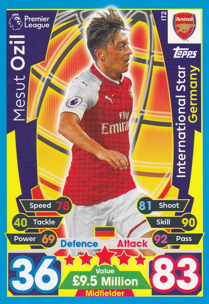 EX-IT02. MESUT OZIL - ARSENAL - INTERNATIONAL STAR - GERMANY