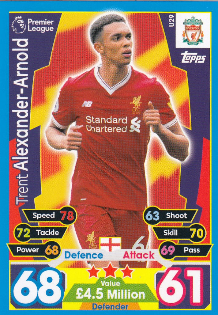 EX-U29. TRENT ALEXANDER-ARNOLD - LIVERPOOL