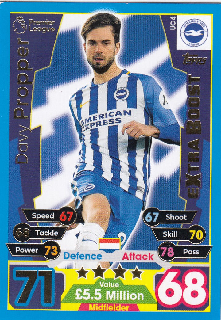 EX-UC04. DAVY PROPPER - BRIGHTON & HOVE ALBION - EXTRA BOOST