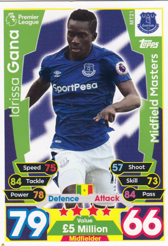 EX-MT21. IDRISSA GANA - EVERTON - MIDFIELD MASTERS