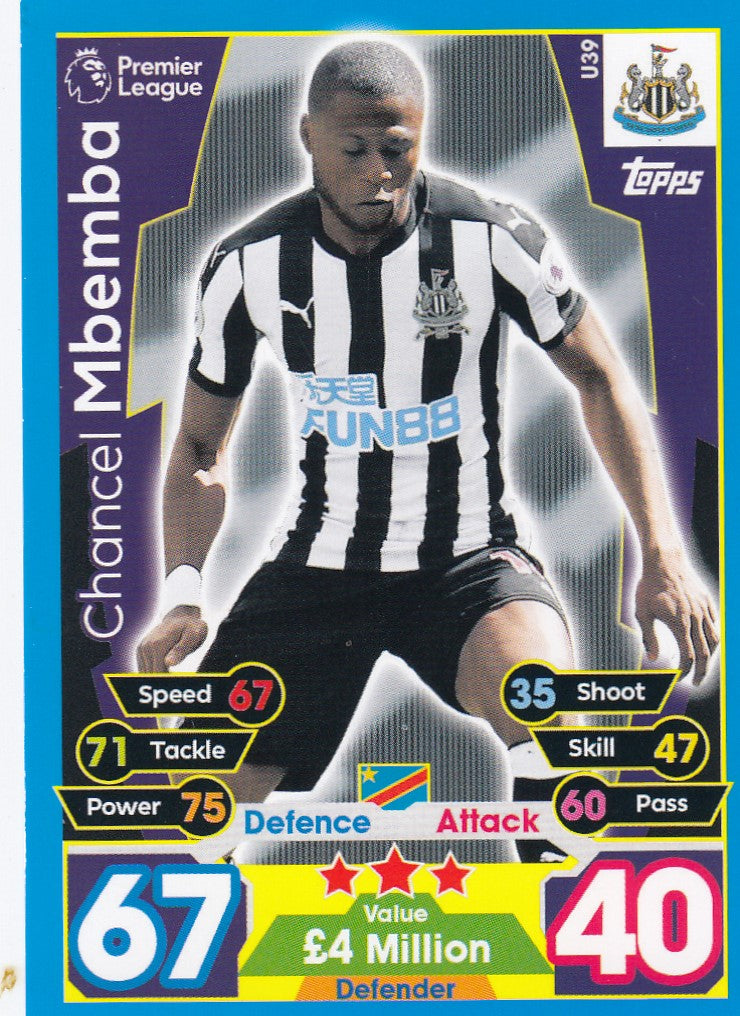 EX-U39. CHANCEL MBEMBA - NEWCASTLE