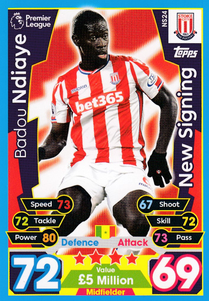EX-NS24. BADOU NDIAYE - STOKE - NEW SIGNING