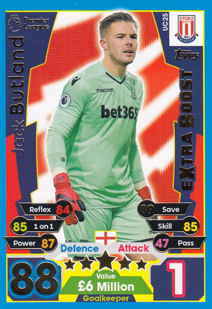 EX-UC25. JACK BUTLAND - STOKE - EXTRA BOOST