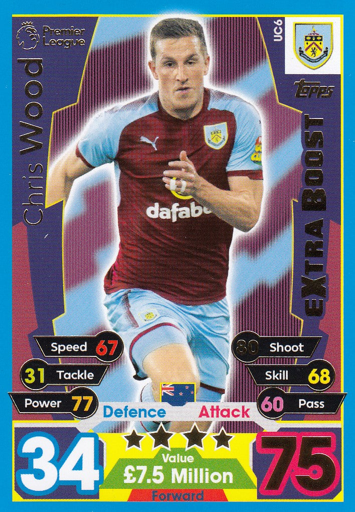 EX-UC06. CHRIS WOOD - BURNLEY - EXTRA BOOST