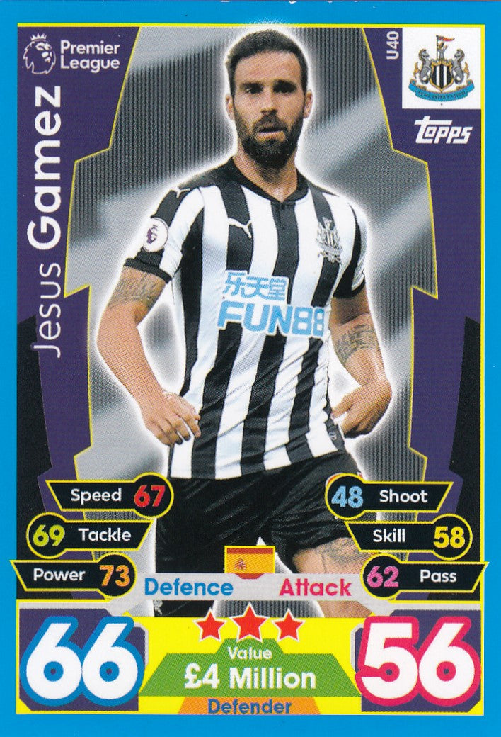 EX-U40. JESUS GAMEZ - NEWCASTLE
