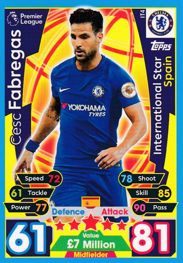 EX-IT04. CESC FABREGAS - CHELSEA - INTERNATIONAL STAR - SPAIN