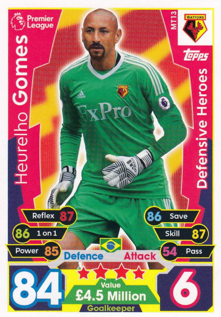 EX-MT13. HEURELHO GOMES - WATFORD - DEFENSIVE HEROES