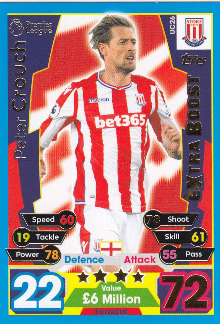EX-UC26. PETER CROUCH - STOKE - EXTRA BOOST