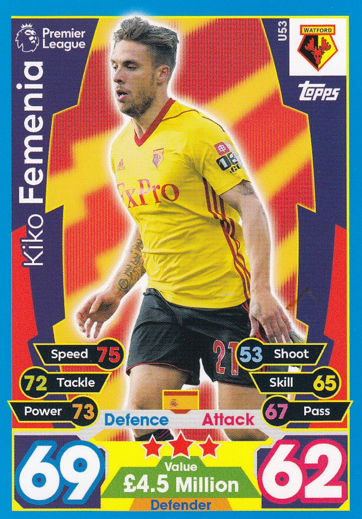 EX-U53. KIKO FEMENIA - WATFORD