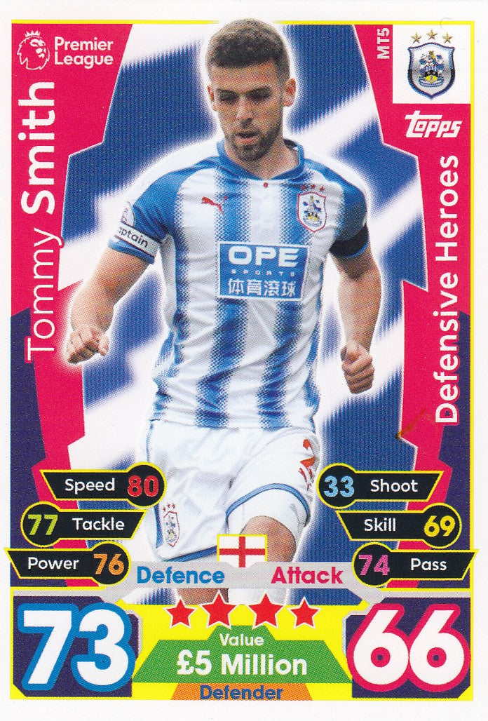EX-MT05. TOMMY SMITH - HUDDERSFIELD - DEFENSIVE HEROES