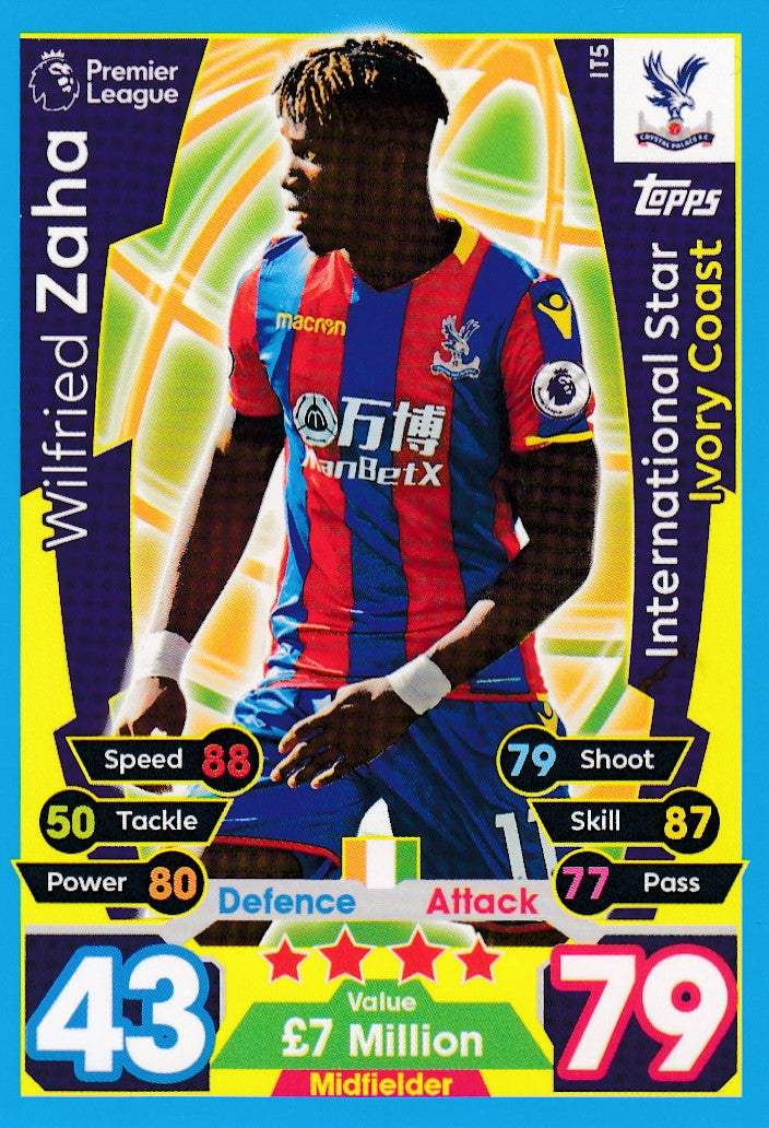 EX-IT05. WILFRIED ZAHA - CRYSTAL PALACE - INTERNATIONAL STAR - IVORY COAST
