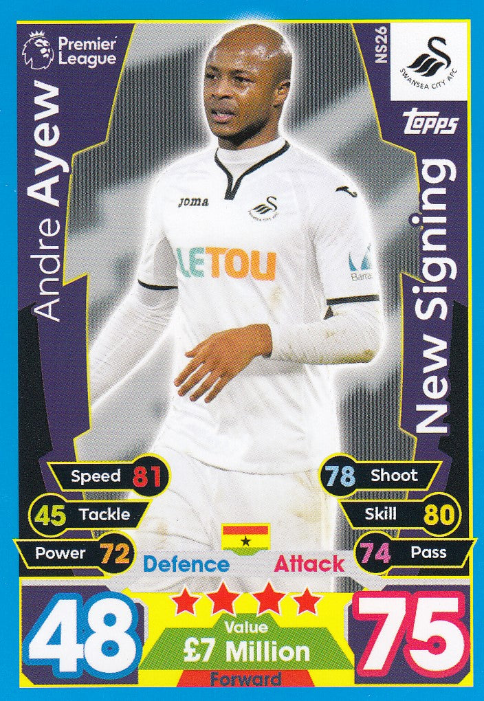 EX-NS26. ANDRE AYEW - SWANSEA - NEW SIGNING