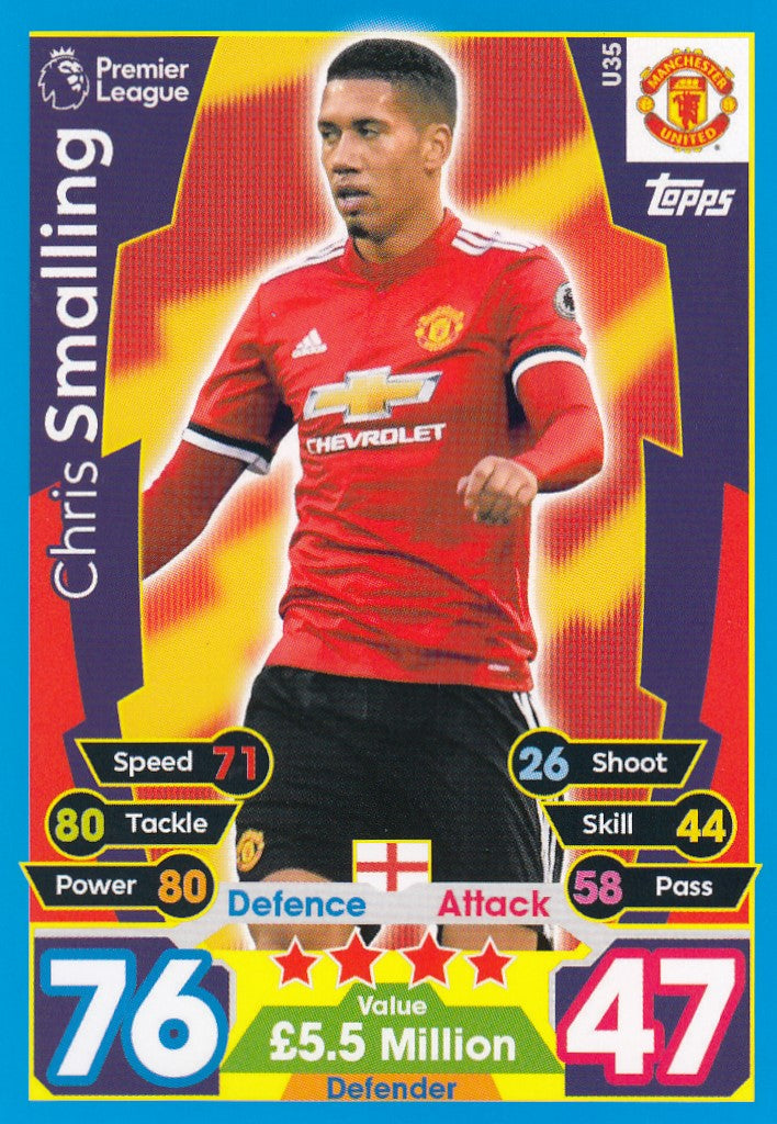 EX-U35. CHRIS SMALLING - MANCHESTER UNITED