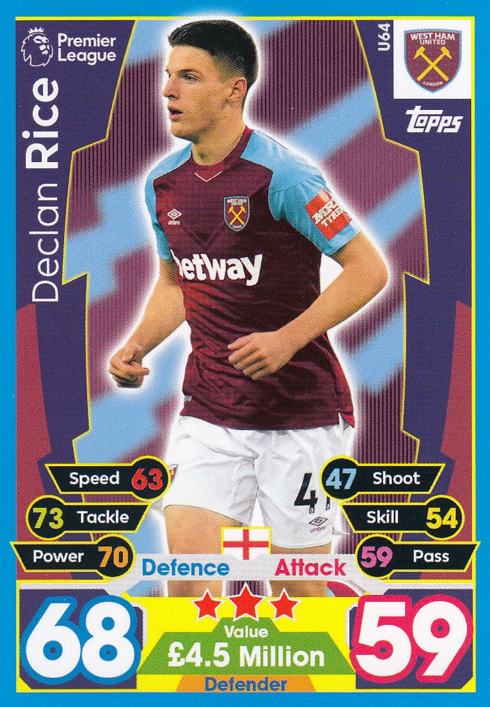EX-U64. DECLAN RICE - WEST HAM