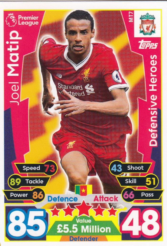EX-MT07. JOEL MATIP - LIVERPOOL - DEFENSIVE HEROES