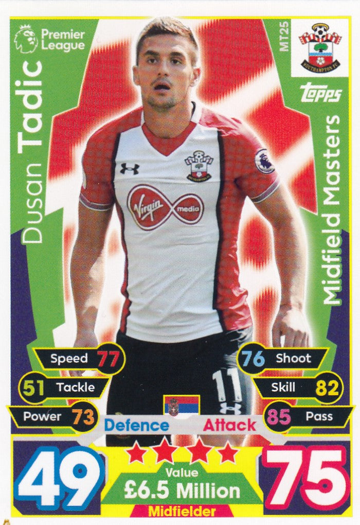 EX-MT25. DUSAN TADIC - SOUTHAMPTON - MIDFIELD MASTERS