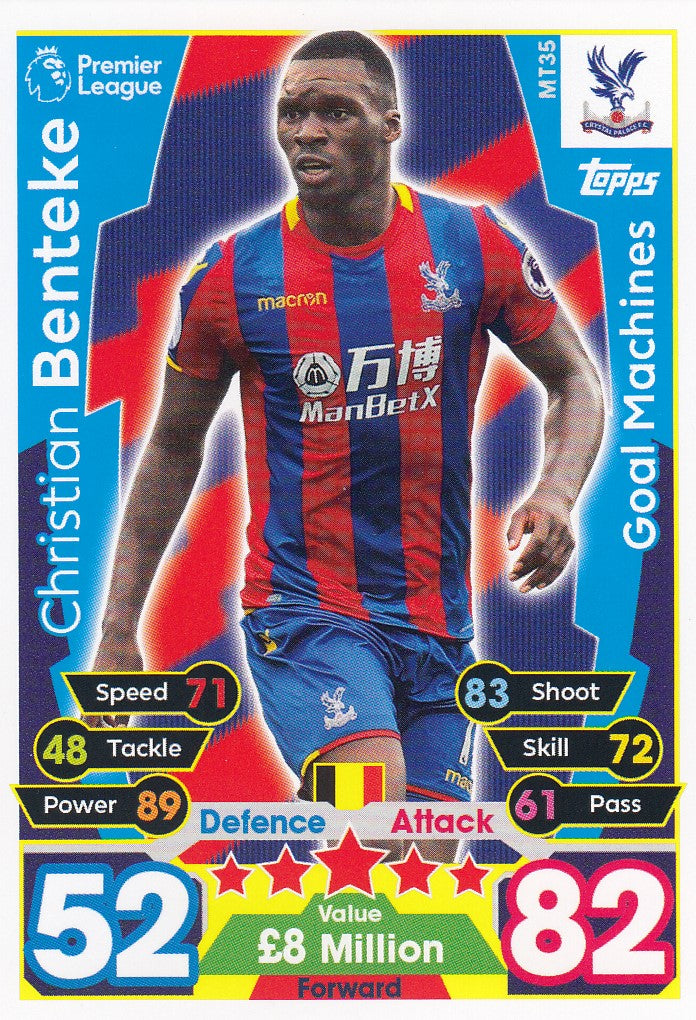 EX-MT35. CHRISTIAN BENTEKE - CRYSTAL PALACE - GOAL MACHINES
