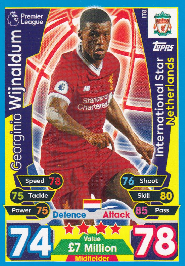 EX-IT08. GEORGINIO WIJNALDUM - LIVERPOOL - INTERNATIONAL STAR - NETHERLANDS