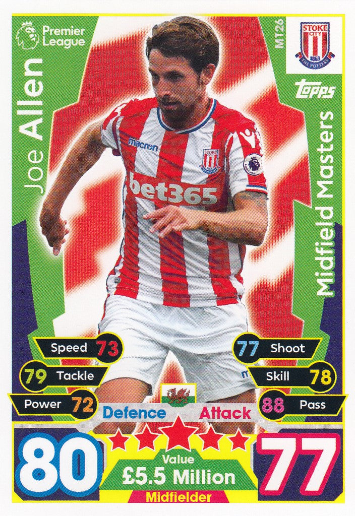 EX-MT26. JOE ALLEN - STOKE - MIDFIELD MASTERS