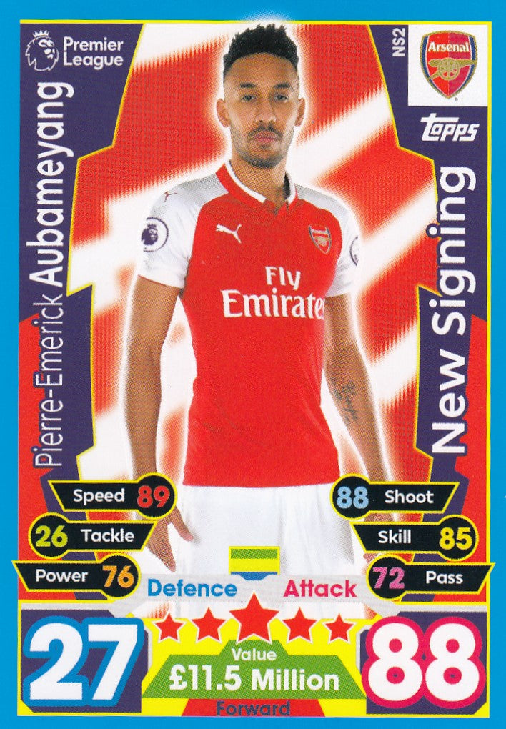 EX-NS02. PIERRE-EMERICK AUBAMEYANG - ARSENAL - NEW SIGNING